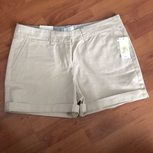 Size 4 Crown & Ivy Khaki Shorts